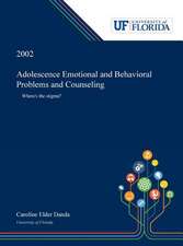 Adolescence Emotional and Behavioral Problems and Counseling