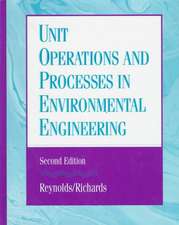 Unit Operations and Processes in Environmental Engineering