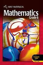 Holt McDougal Mathematics: Lesson Tutorial Videos on DVD Grade 6