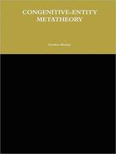 Congenitive-Entity Metatheory