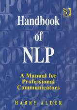 Handbook of NLP: A Manual for Professional Communicators