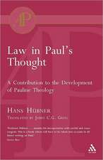 Law in Paul's Thought