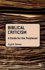 Biblical Criticism: A Guide for the Perplexed