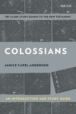 Colossians: An Introduction and Study Guide