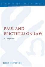 Paul and Epictetus on Law: A Comparison