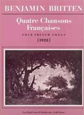 Quatre Chansons Francais