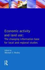 Economic Activity and Land Use The Changing Information Base for Localand Regional Studies