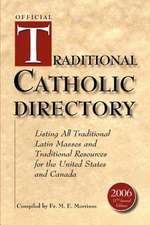 Official Traditional Catholic Directory