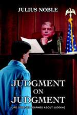 Judgment on Judgment