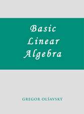 Basic Linear Algebra