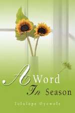 A Word in Season