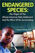 Endangered Species: The Plight Of The African American Male Adolescent And The Effect Of His Surroundings