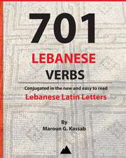 701 Lebanese Verbs