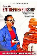 Dear Mr ENTREPRENEURSHIP: A conversation between Ms. Entrepreneur and Mr. Entrepreneurship