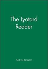 Benjamin: Lyotard Reader