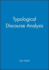 Typological Discourse Analysis