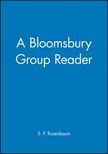 A Bloomsbury Group Reader