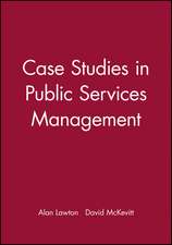 Case Studies in Public Services Management