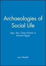 Archaeologies of Social Life – Age, Sex, Class et cetera in Ancient Eqypt