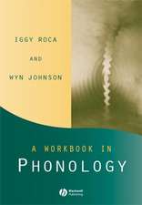 Workbook Phonology