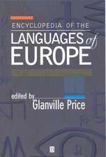 Encyclopedia of the Languages of Europe