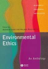 Environmental Ethics – An Anthology