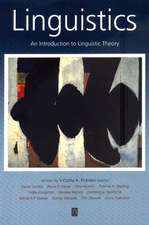 Answer Key For Linguistics – An Introduction to Linguistic Theory