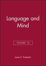 Language and Mind – Philosophical Perspectives V16 2002