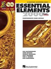 Essential Elements for Band - Eb Baritone Saxophone Book 1 with Eei (Book/Online Audio) [With CDROM and DVD ROM]