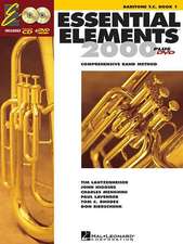 Essential Elements for Band - Baritone T.C. Book 1 with Eei (Book/Online Audio) [With CDROM]