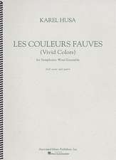 Les Couleurs Fauves (Vivid Colors) for Symphonic Wind Ensemble