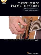 The Very Best of Fingerstyle Guitar: 25 Songs Arranged for Solo Guitar in Standard Notation and Tablature [With CD (Audio)]