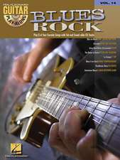 Blues Rock Guitar Play-Along Volume 14 Book/Online Audio