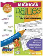 Michigan Dailies: 180 Daily Activities for Kids