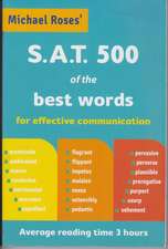 SAT 500 of the Best Words