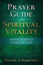 Prayer Guide for Spiritual Vitality