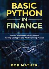 Basic Python in Finance