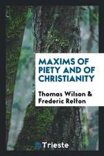 Maxims of Piety and of Christianity