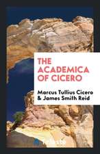 The Academica of Cicero