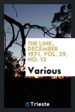 The Link, December 1971, Vol. 29, No. 12