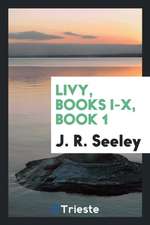 Livy, Books I-X, Book 1