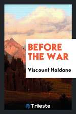 Before the War
