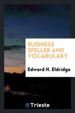 Business Speller and Vocabulary