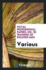 Naval Professional Papers