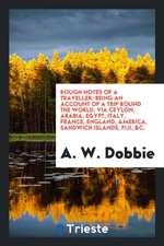 Rough Notes of a Traveller: Being an Account of a Trip Round the World, Via Ceylon, Arabia, Egypt, Italy, France, England, America, Sandwich Islan