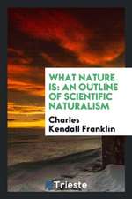 What Nature Is: An Outline of Scientific Naturalism