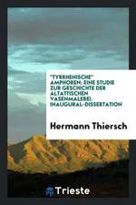 Tyrrhenische Amphoren; Eine Studie Zur Geschichte Der Altattischen Vasenmalerei