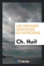 Les Origines Grecques Du Stoïcisme