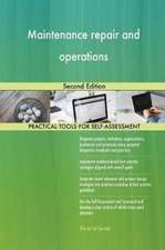 Maintenance repair and operations Second Edition