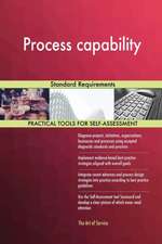 Process capability Standard Requirements